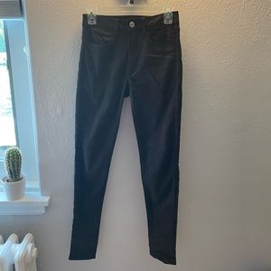 American eagle high waisted black jegging